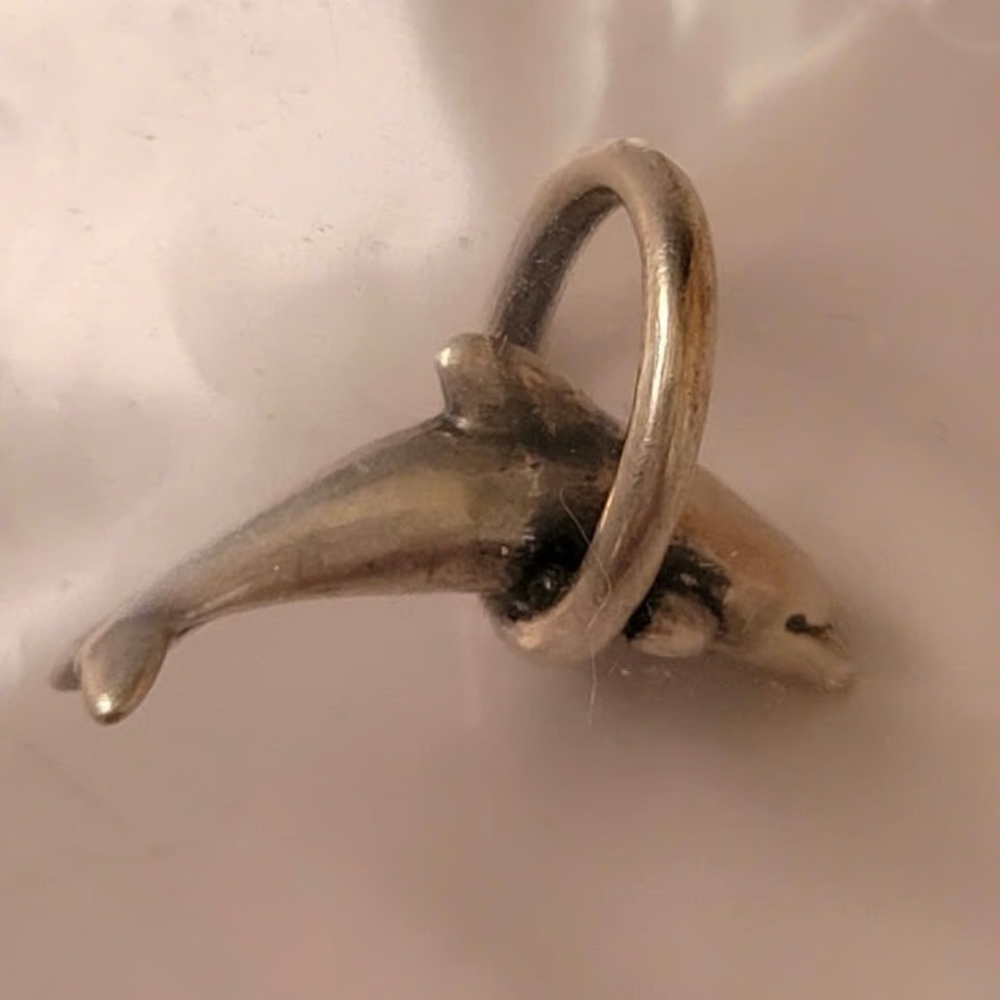 James Avery Retired Playful Dolphin Charm